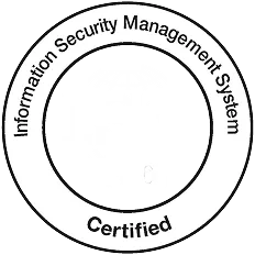 ISO 27001 certified badge